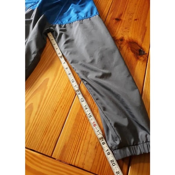 Walt Disney World Full Zip Hoodie Windbreaker Rain Jacket Blue & Gray Size M - Picture 6 of 16